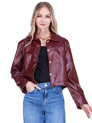 Jade Vegan Leather Jacket