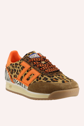 Back 70 Jogger L, Mixed Cuoio