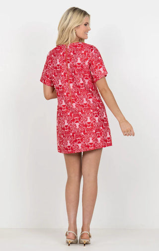 Emily McCarthy Royal Shift Dress