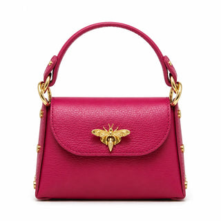 German Fuentes Genuine Italian Leather Bumblebee Mini Bag