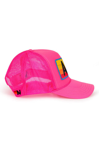 AV Logo Rainbow Vintage LR Trucker Hat