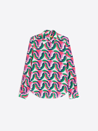 Villagallo Geometric Print Shirt