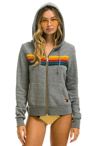 AV 5 Stripe Zip Hoodie