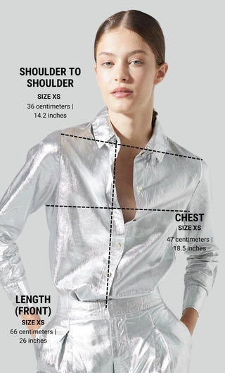 Lanthropy San Marino Metallic Linen Shirt
