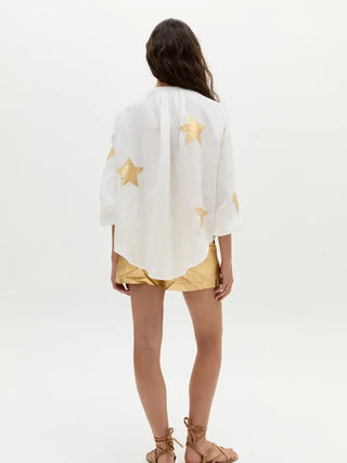 Lanthropy Make A Wish Linen Shirt
