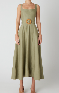 JS71 Linen Blend Dress