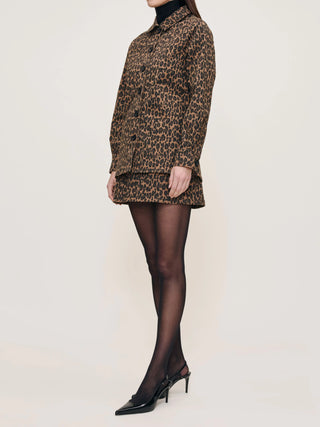 DL1961 Harloe Jacket, Leopard