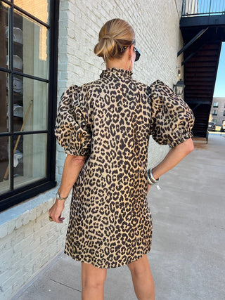 THML Puff Sleeve Dress