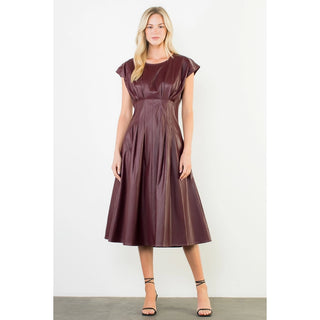 THML Sleeveless VL Midi Dress