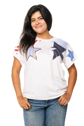 Queen of Sparkles Patch Stars Tee
