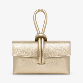 German Fuentes Genuine Italian Leather Wristlet Bag