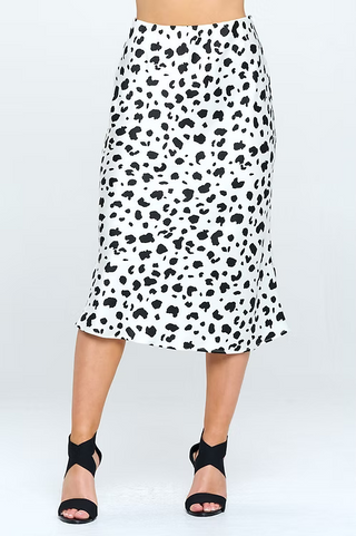 Renee C Cheetah Skirt