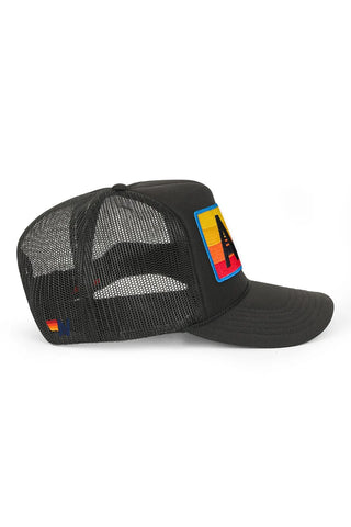 AV Logo Rainbow Vintage LR Trucker Hat