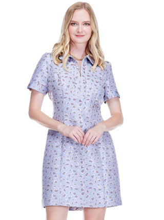 Jade Front Zip Fitted Dress