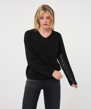 Esqualo VNeck Sweater Lace