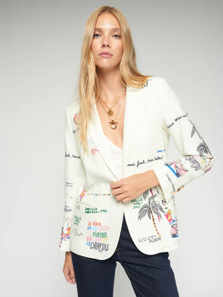 Villagallo Summer Linen Blazer