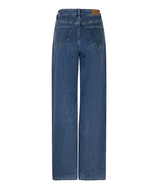 Esqualo Wide Leg Jeans w/Studs
