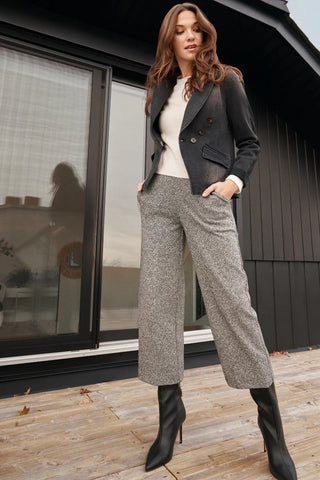 Renuar Knit Pant, Black Combo