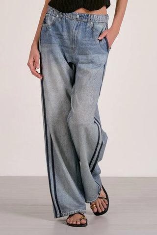 Elan Jeans Faux Track Pants