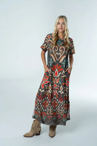 Briton Court Diana Maxi Dress