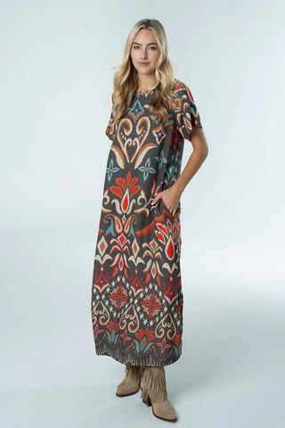 Briton Court Diana Maxi Dress