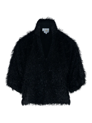 Emily McCarthy Estelle Top Feather Fringe