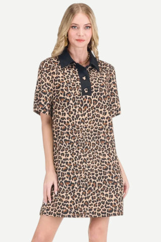 Jade Cordory Button Dress