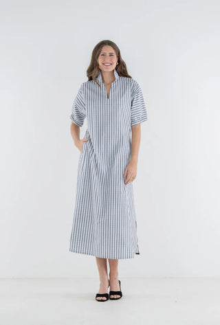Emily McCarthy Poppy Maxi Black Stripe