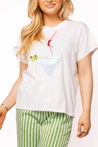 Queen of Sparkles Diver Martini Tee