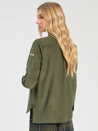 Vilagallo Long Sleeve Cordory Button Down