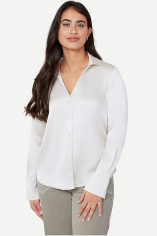 Renuar Woven Blouse, Delphinium