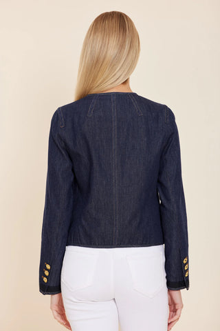 Dolce Cabo Bow Denim Jacket