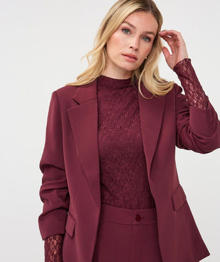 Esqualo 3/4 Sleeve Blazer