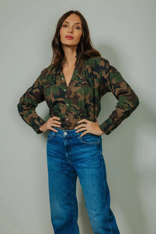 KMJ Quarantina Camo Top