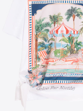 Villagallo Side Tie Tee