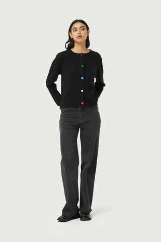 Heart Button Cardigan