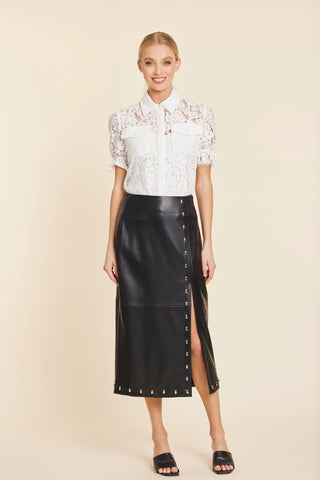 Dolce Cabo VL Silver Stud Detail Skirt