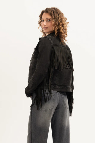 Denim Jacket Fringe