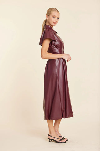 Dolce Cabo VL Zip Midi Bubble Dress