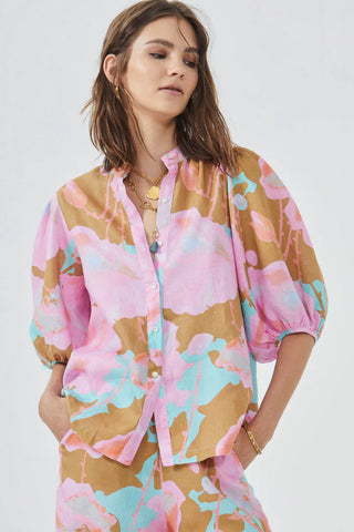 Lanthropy Bubble Linen Shirt