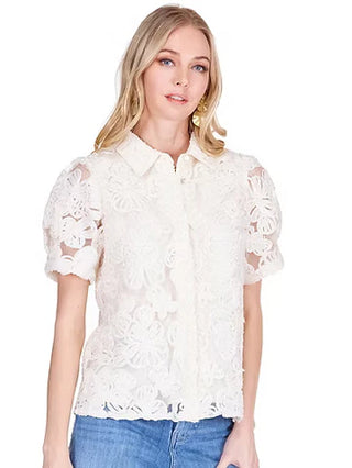 Joy Joy Soutache Blouse