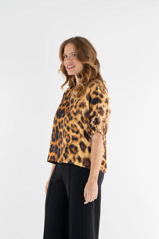 Emily McCarthy Jacquard Poppy Top