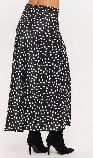 Renee C Polka Dot Skirt