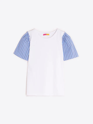 Villagallo Tee Stripe Sleeve