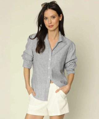 Drew Scottie Stripe Button Down Shirt