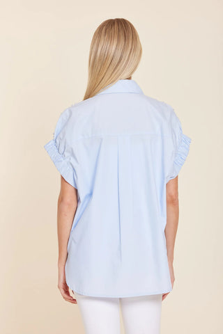 Dolce Cabo Pearl Embellished Shirt
